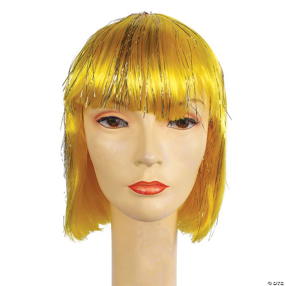 Women's Bargain China Doll With Tinsel Wig