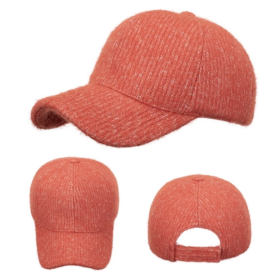 Women's Baseball Caps Fashion Women Men Sport Solid Color Keep Warm Knitting Beach Baseball Cap Hip Hop Hat Sun Hat Women's Accessories