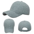 thumbnail image 1 of Women's Baseball Caps Fashion Women Men Sport Solid Color Keep Warm Knitting Beach Baseball Cap Hip Hop Hat Sun Hat Women's Accessories, 1 of 9