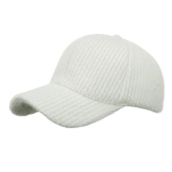 Women's Baseball Caps Fashion Women Men Sport Solid Color Keep Warm Knitting Winter Beach Baseball Cap Hip Hop Hat Sun Hat, Women's Accessories Baseball Caps