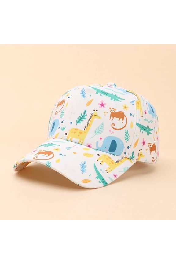 Women's Baseball Caps Kids Baseball Cap Toddler Sun Hat Adjustable Summer Beach Girls Boys Caps For 2 6Years Women's Accessories Baseball Caps