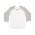 thumbnail image 1 of Women's Baseball Fine Jersey Three-Quarter Sleeve Tee, 1 of 3
