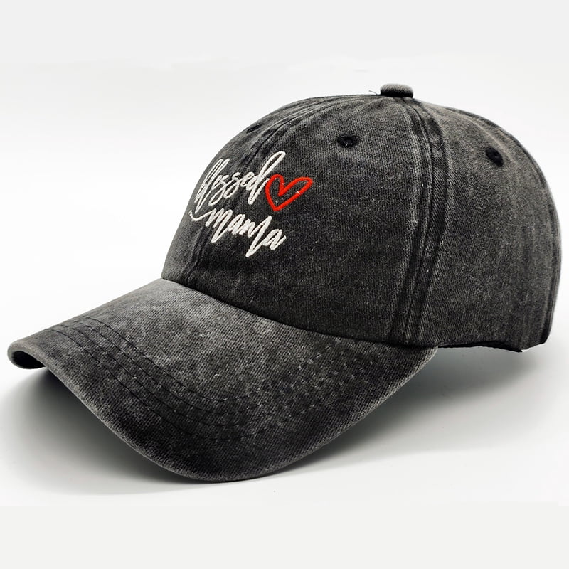 Vintage Embroidered Mama Baseball Cap, Cotton Adjustable Hat for Mom MANMESH HATT New Mom Gifts for Women, Funny Mama Baseball  main image 4