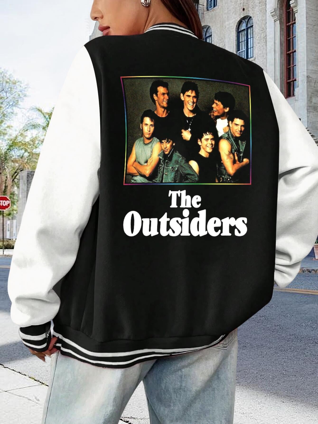 Women's Baseball Jacket Inspired by The Outsiders Movie Big Size Hoodie ...