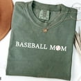 thumbnail image 1 of Women's Baseball Mama Tshirt For Game Day, Baseball Mom TShirt, Baseball Tee For Mother's Day Gift, Sports Mom Shirt, 1 of 2