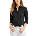 thumbnail image 1 of Women's Basic Button Front Shirt, 1 of 5