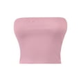thumbnail image 1 of Women's Basic Casual Strapless Backless Bandeau Tube Top, 1 of 5