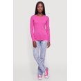 thumbnail image 1 of Women's Basic Long Sleeve Crew Neck T Shirt, 1 of 4