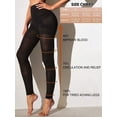 thumbnail image 1 of Women's Basic Mesh Compression Shapewear Leggings, 1 of 10