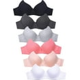 thumbnail image 1 of Women's Basic Plain Bras Packs of 6 - Various Styles 4450, 38B, 1 of 4