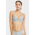thumbnail image 1 of Women's Basic Plain Lace Bras Petite to Plus Size Pack of 6- Various Styles 4271P3, 40C, 1 of 4