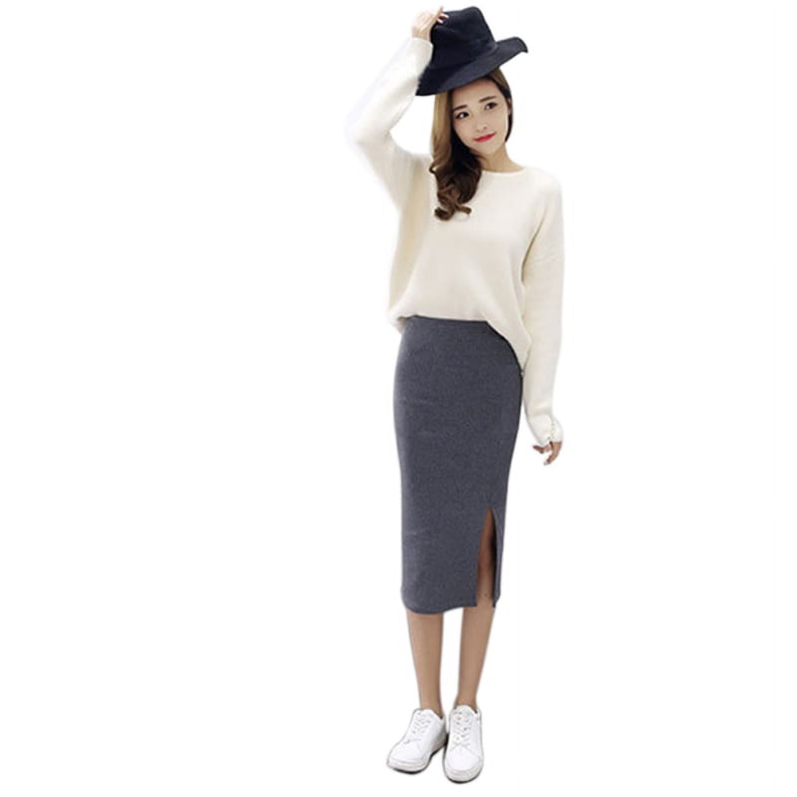 Full knit skirt deals
