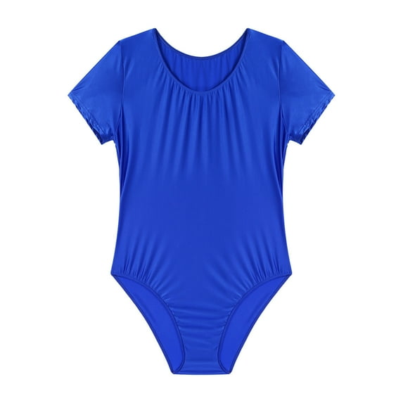 Women's Basic Round Neck T Shirt Bodysuit Tops Short Sleeve Jumpsuit For Match A Shorts Skirt Coat Suit Or Jeans