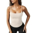 thumbnail image 1 of Women's Basic Scoop Neck Tank Tops Summer Sleeveless Slim Fitted Casual Tops, 1 of 5