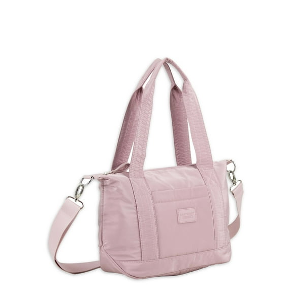 Eastsport Limited Mini Soft Puffy Weekender Bag, Light Purple