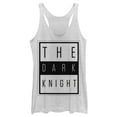 thumbnail image 1 of Women's Batman Dark Night Frame  Racerback Tank Top White Heather Large, 1 of 3