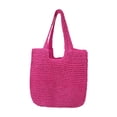 thumbnail image 1 of Women's Beach Bags Summer - Large Woven Straw Tote Purse with Soft Interior - Stylish Rattan Shoulder Bag for Vacation, Poolside & Travel Essentials, 1 of 4