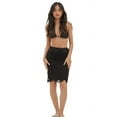 thumbnail image 1 of Women's Beach Cover-Up Skirt in Lace Overlay with Bow, 1 of 5