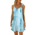 thumbnail image 1 of Women's Beach Dress Bikini Coverups - Casual Halter Summer Dress for Vacation, Pool & Beach Parties, 1 of 4