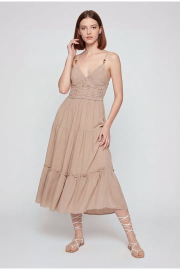 Crochet Dress Midi