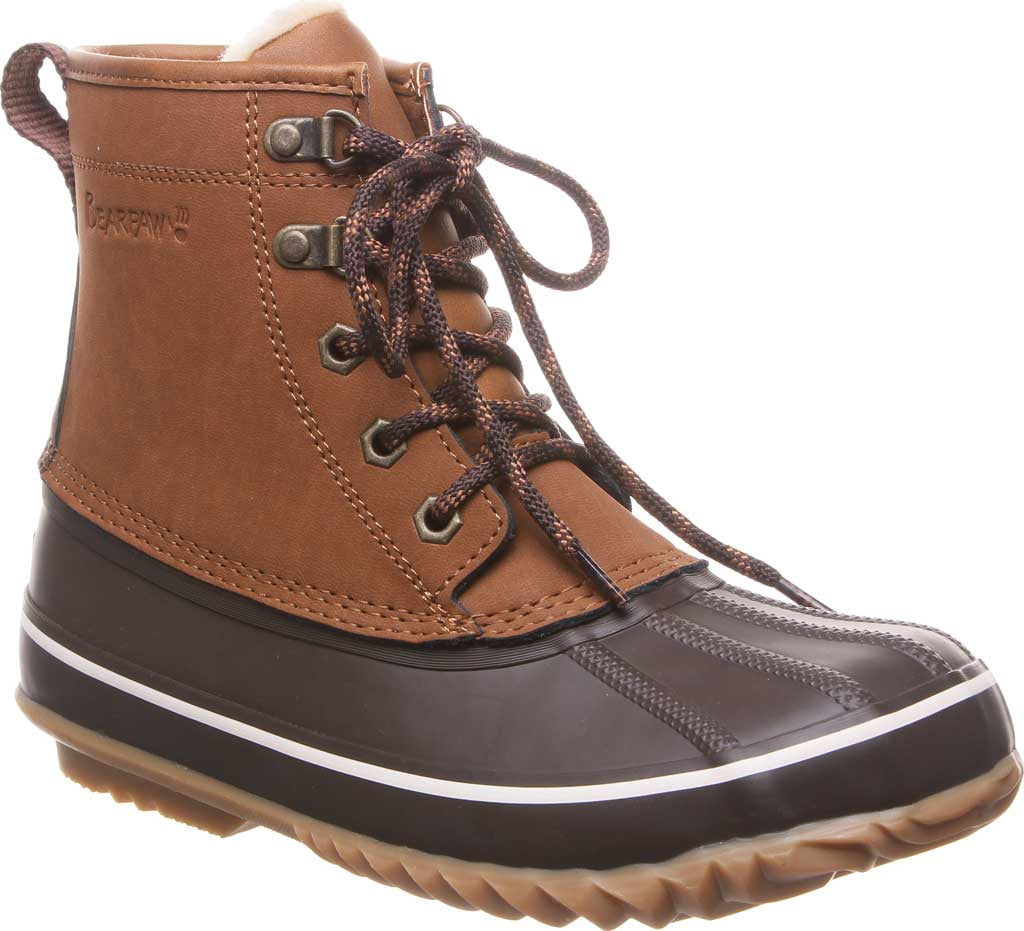 Women s Bearpaw Estelle Waterproof Boot Hickory II Waterproof Rubber 7 M