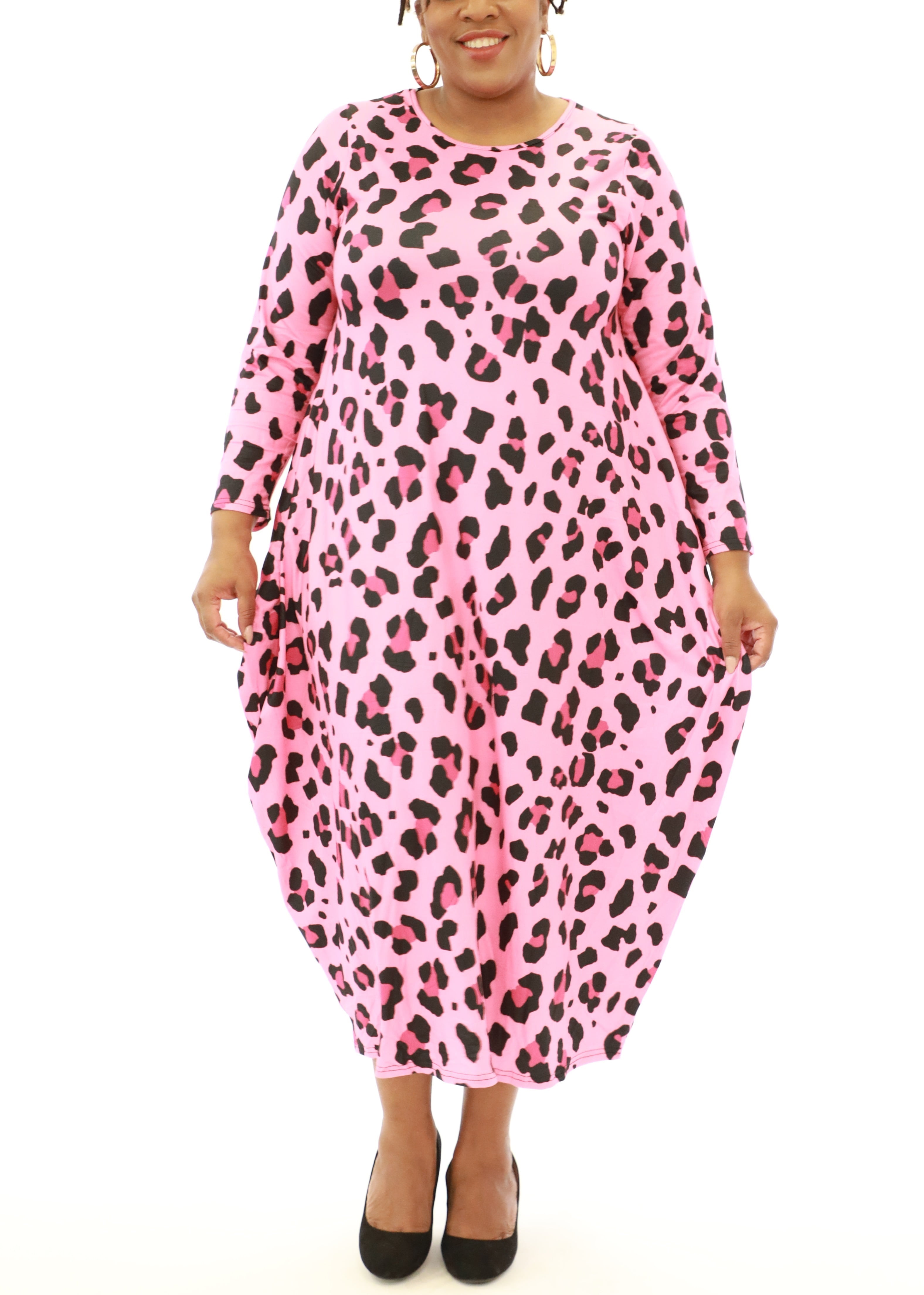 knee length dresses for ladies Ruched Halter Balloon Dress Maxi S main image 1
