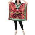 thumbnail image 1 of Women's Beautiful Prints Short Kimono Kaftan Dress Coverup Loose Sundress Caftan, 1 of 2