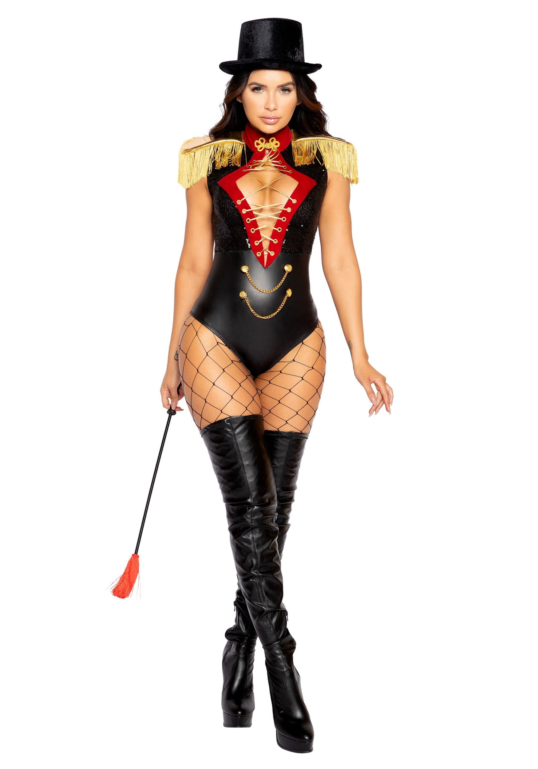 Women's ringmaster costume deals
