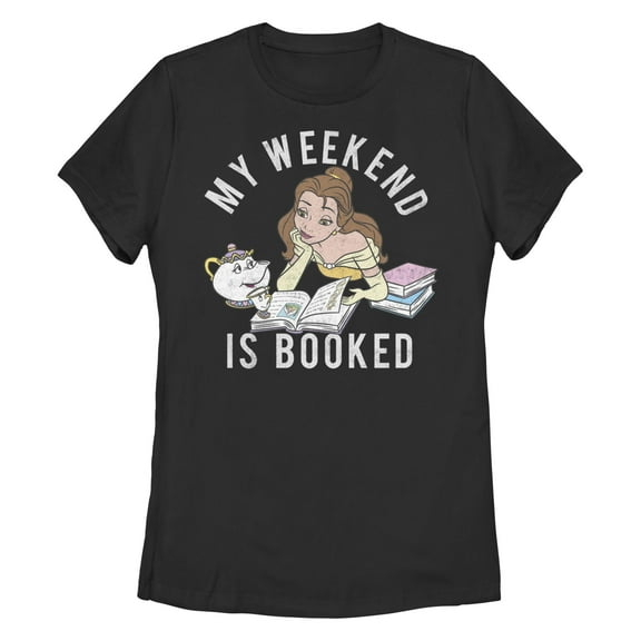 Women's Beauty and the Beast Weekend Booked  Graphic T-Shirt