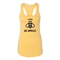 thumbnail image 1 of Women's Bee Yourself Ladies Racerback Tank Top-Banana Cream-xl, 1 of 4