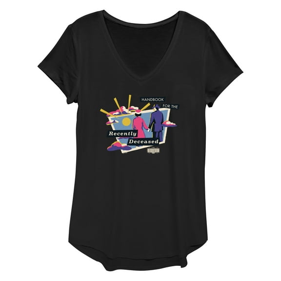 Women's Beetlejuice Beetlejuice Handbook for the Recently Deceased Graphic T-Shirt