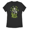 thumbnail image 1 of Women's Beetlejuice Beetlejuice I'm Your New Stepdad  Graphic T-Shirt, 1 of 4