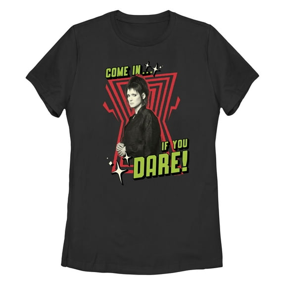 Women's Beetlejuice Beetlejuice Lydia Deetz Come In If You Dare  Graphic T-Shirt