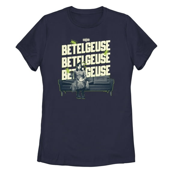 Women's Beetlejuice Beetlejuice Recently Deceased Book Astrid  Graphic T-Shirt