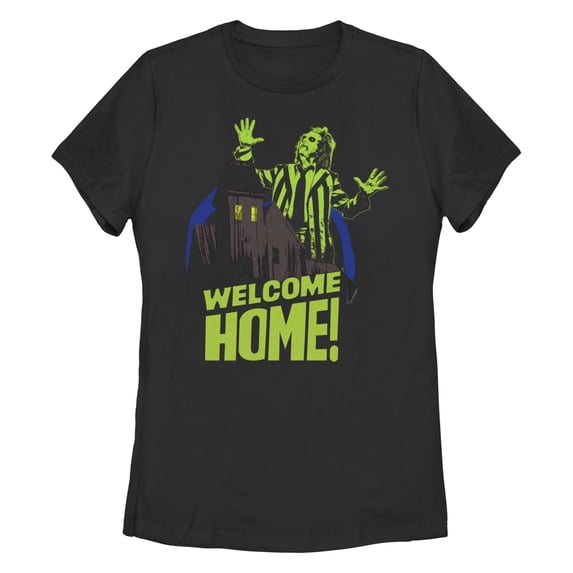 Women's Beetlejuice Beetlejuice Welcome Home Graphic T-Shirt