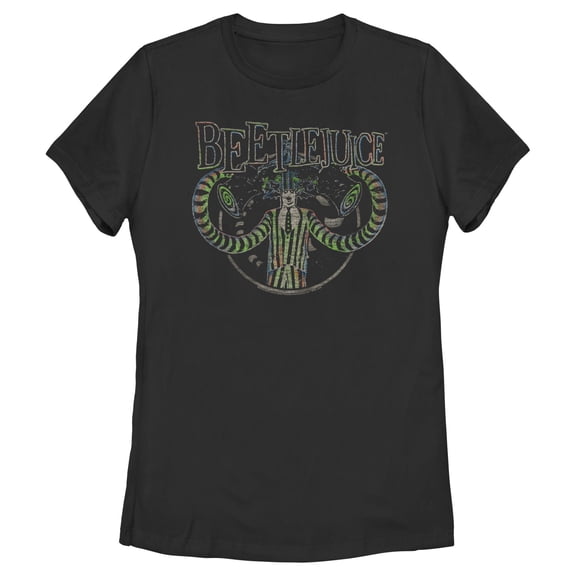 Women's Beetlejuice Carnival Monster  Graphic T-Shirt