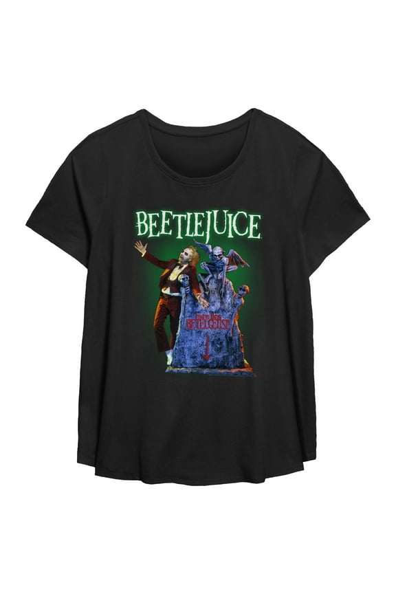 Women's Beetlejuice Here Lies Betelgeuse Graphic T-Shirt