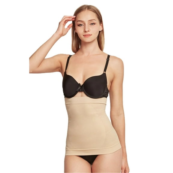 Women’s Beige Seamless Shaper – Smooths Waist, Tummy & Thighs (L/XL)