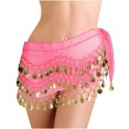 thumbnail image 1 of Women's Belly Dance Hip Scarf with Sequin Sparkly Fringe Belt Performance Skirt Hip Wrap One Size, 1 of 4