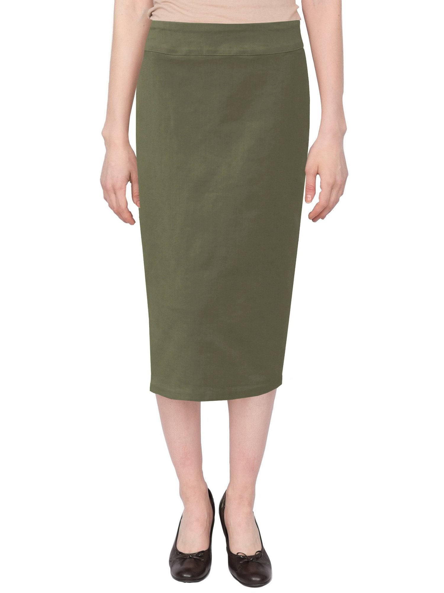 Discover 224+ stretch denim pencil skirt best