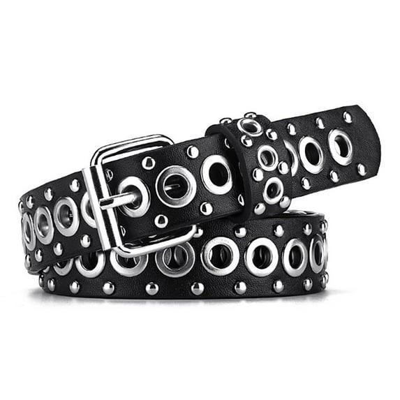 Women's Belt Fashionable Rivet Thin Belt Personalized Needle Buckle Belt Street Trend Punk HipHop Style Y2K Belt With Jeans Belt
