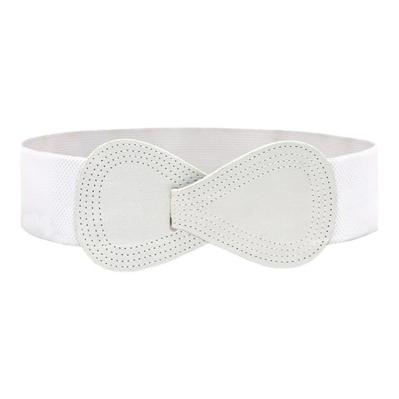 Women's Belt New Women's Elastic Belt With Down Coat Wrap Waistband Wide Belt