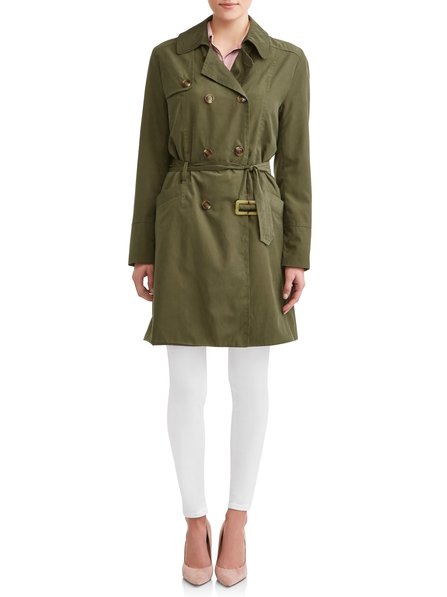 Women's Belted Trench Coat