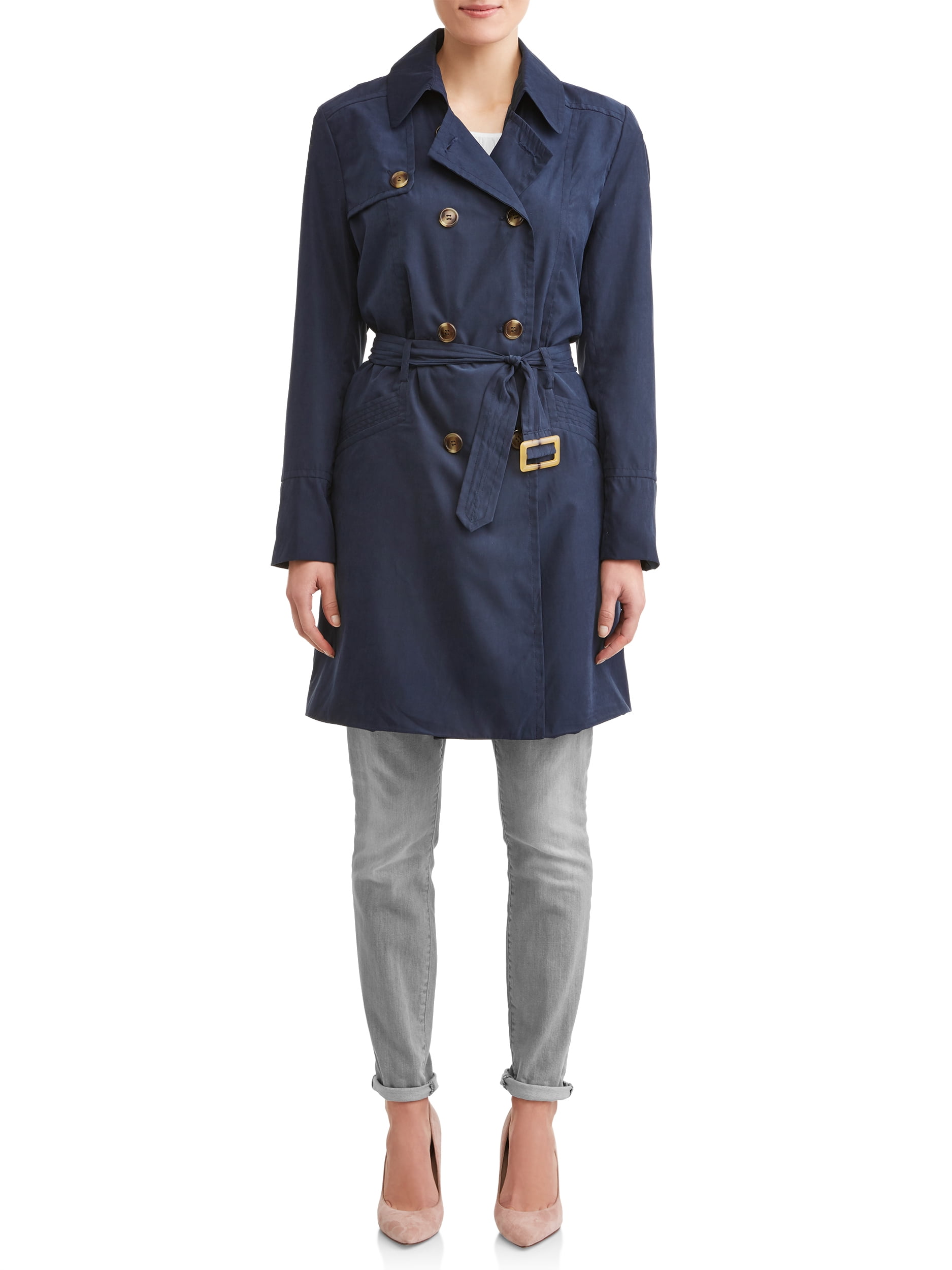 Women's Belted Trench Coat