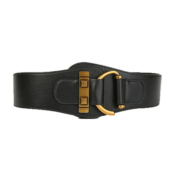 Women's Belts 1 PC Men's Black Casual Belts Work Belts for Women