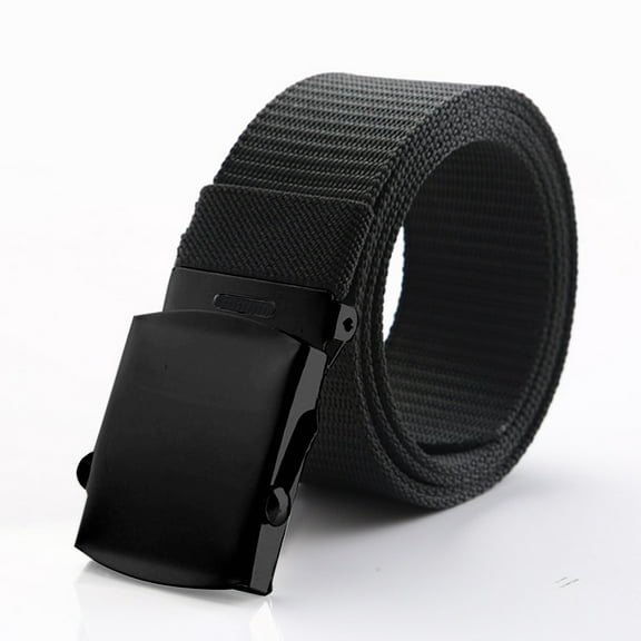 Women's Belts Unisex New Military Canvas Belt Military Men'S Outdoor Training Belt,Black Women's Accessories Belt