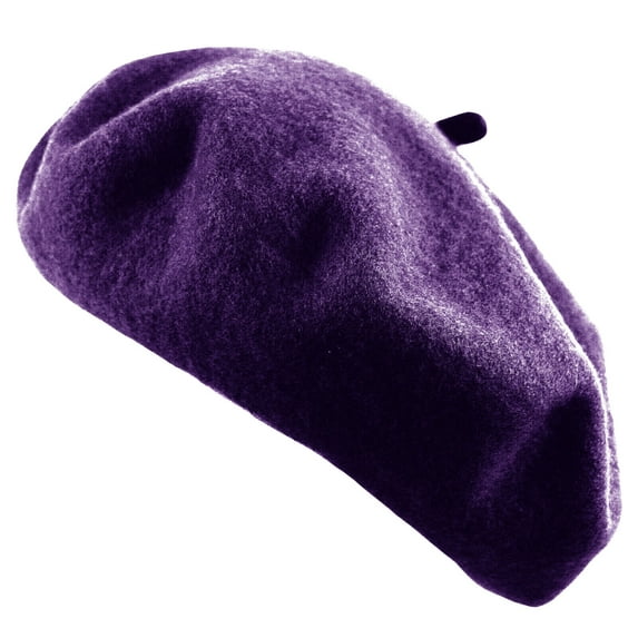 TZ Promise Women's Beret Hat French Style Artist Cap Solid Color TZ Promise Wool Casual Classic