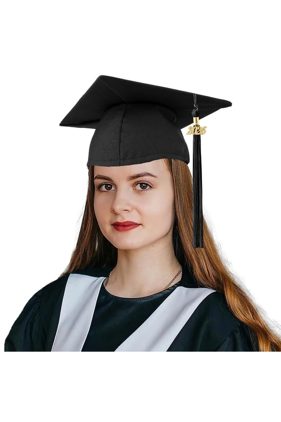 Women's Berets Graduation Cap With 2026 Tassel Black Graduation Cap Tassel For Graduation Cap 2026 For High School Bachelor Master Unisex Adu
