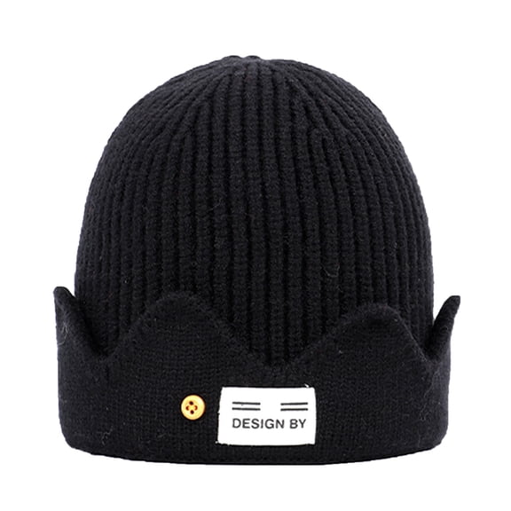 Women's Berets Men And Women Outdoor Knitted Wool Hat Warm Sports Crown Knitted Melon Hat Woolen Hat, Women's Accessories Berets