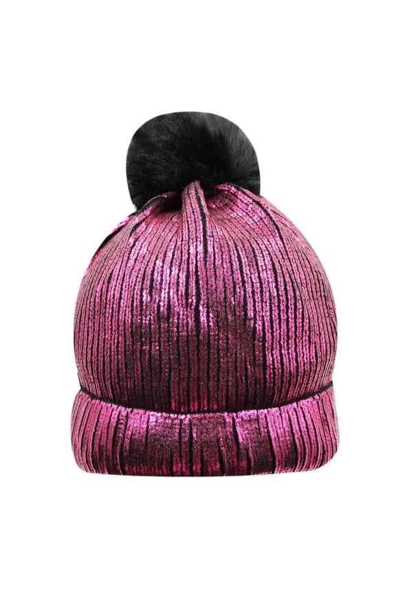Women's Berets Unisex Solid Color Hot Stamping Pinstrip Knit Hat Warm Fashion Cotton Hat, Women's Accessories Berets